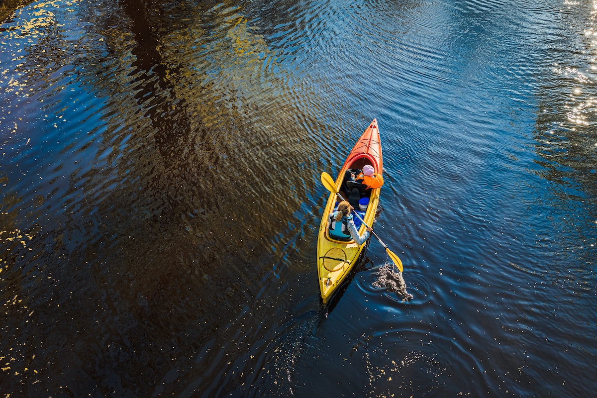 Canoa alla gola del Furlo